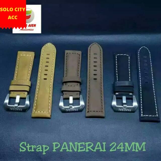 TALI JAM TANGAN KULIT PANERAI 24mm STRAP TALIJAM KULIT PANERAI 24MM
