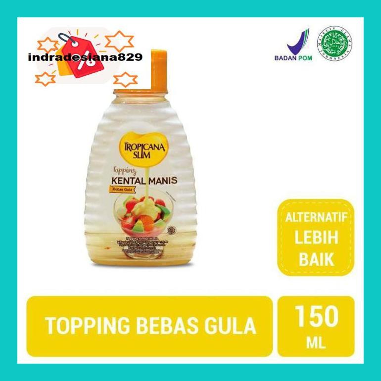 

S504Dpsum Tropicana Slim Topping Kental Manis - Sugar Free Mkld50
