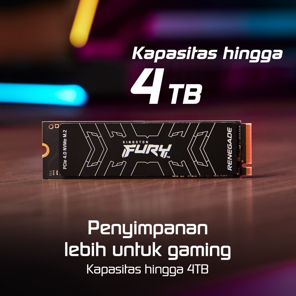 Kingston FURY Renegade Seri Ekstrem SSD NVMe PCIe 4.0 (SFYRD/2000G)