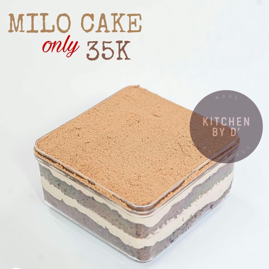 

Milo Cake Dessert Box