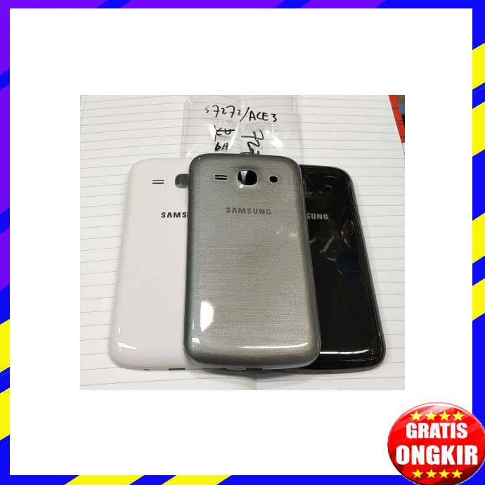 ACC HP TUTUP BELAKANG SAMSUNG ACE 3 ACE3 S7272 BACKCOVER BACKDOOR ORI OEM