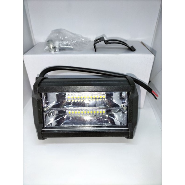 Lampu LED  CWL 24 Mata 2 susun 12 volt 72 Watt Offroad  Motor Mobil