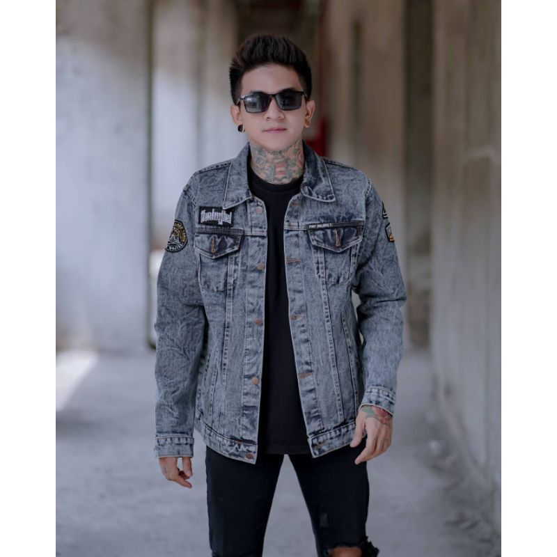 JAKET JEANS SANDWAS THE BOJIEL