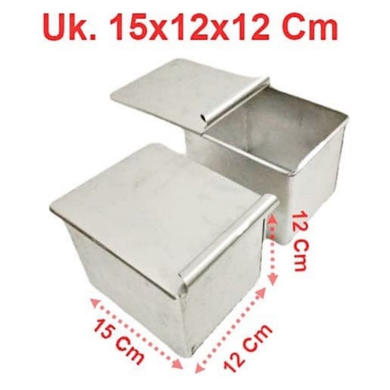 Loyang Roti Tawar 15x12x12 cm
