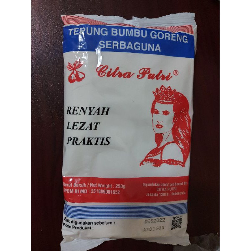 

tepung putri serba guna 250 gram