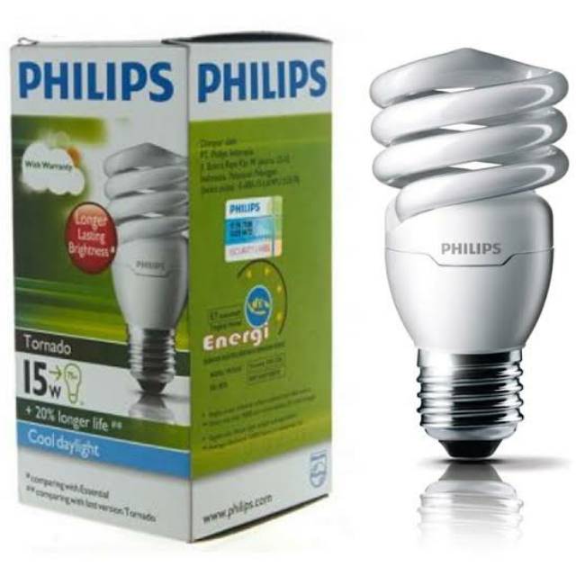 Lampu Philips Tornado 15 Watt