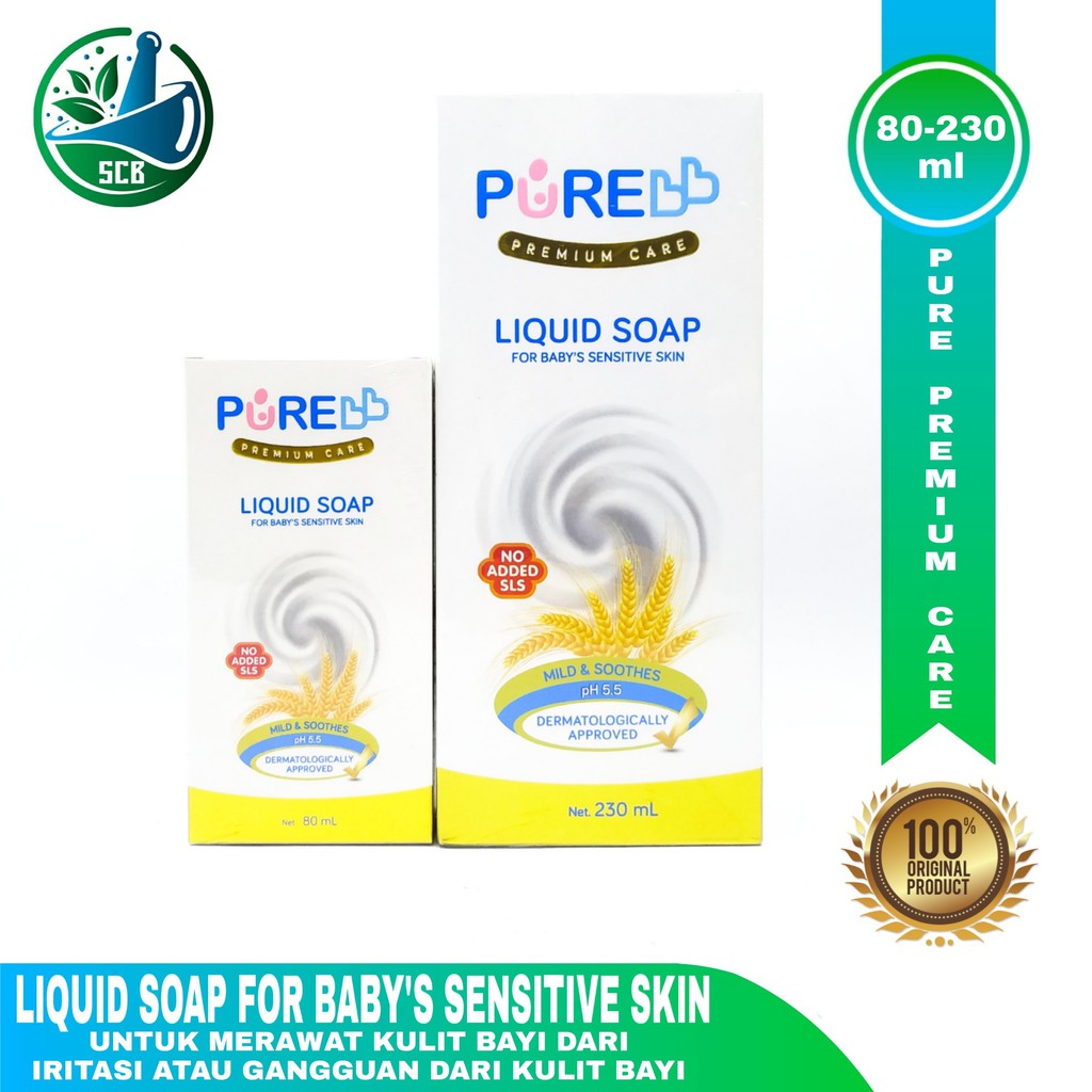 Pure BB / Baby / Kids Liquid Soap - Sabun mandi bayi/ anak
