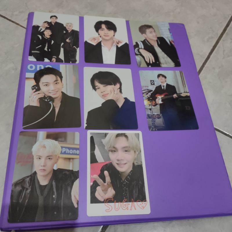 (Sharing) Photocard PTD on Stage BTS Mini photocard 1 set