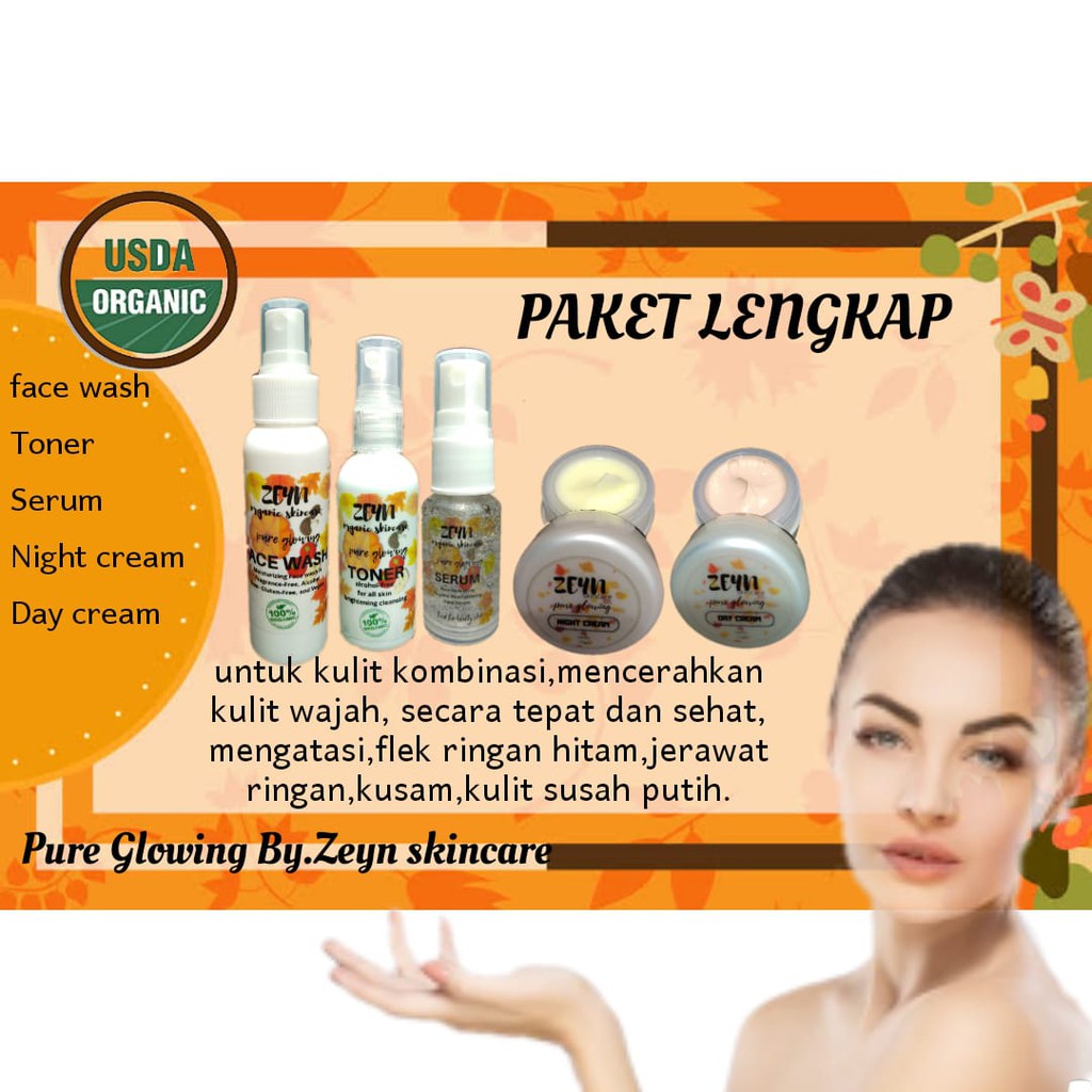 Paket Lengkap Expert Zeyn Organic Skincare