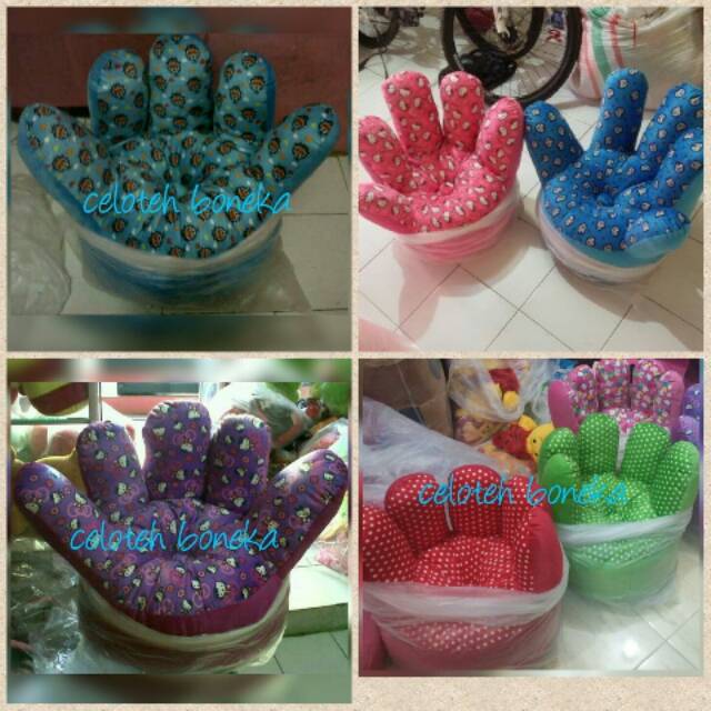 Sofa anak / sofa jari / sofa custom / sofa karakter / sofa jari motif printing / sofa / sofa boneka