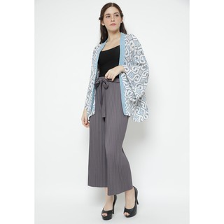 Benangsari Kulot  Plisket  Lurus  Straight Pleat Pants 