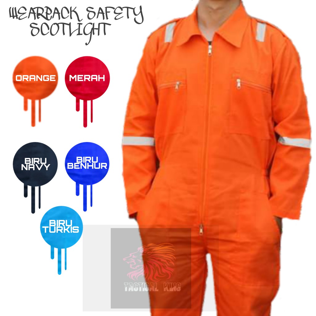 COD Wearpack Coverall Safety / Baju / Seragam Kerja Proyek