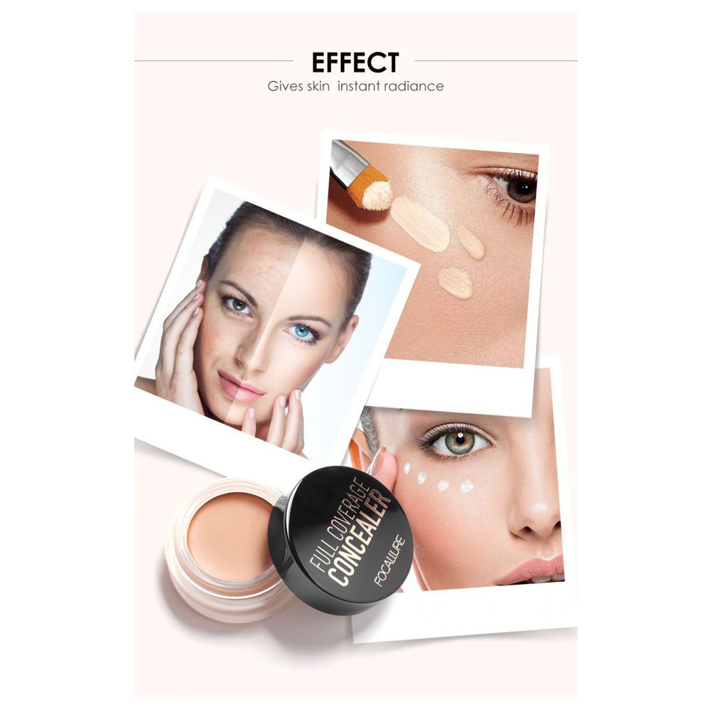 (READY &amp; ORI) FOCALLURE Full Coverage Concealer Gel Cream FA58 FA 58