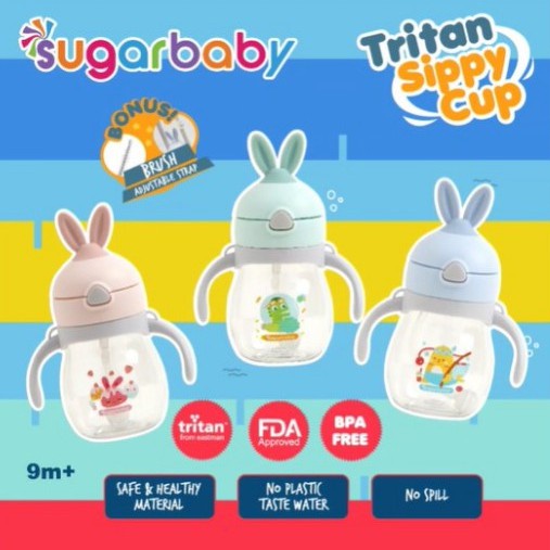 Sugar Baby Tritan Sippy Cup  270ml (Total VOL 320 ml)