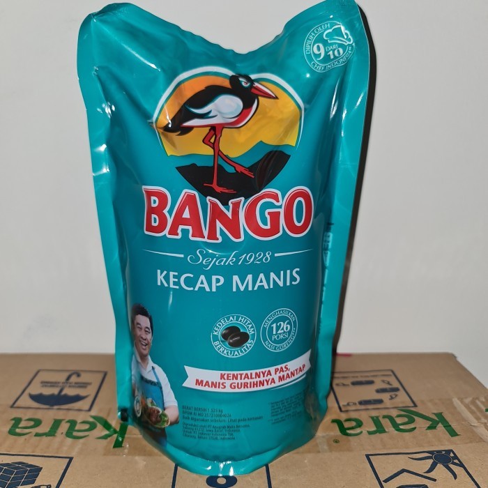 

(Satuan) Kecap Manis Cap Bango Pouch Refill Horeka 1,5 1,525 Kg