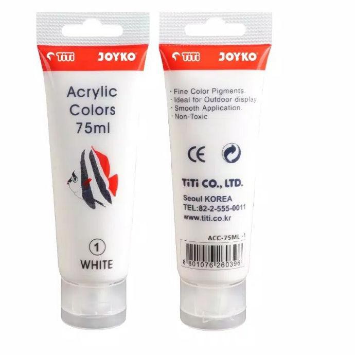 

Terbaru 12.12 Cat Acrylic Color Titi Tube 75ml Warna Putih terbaik