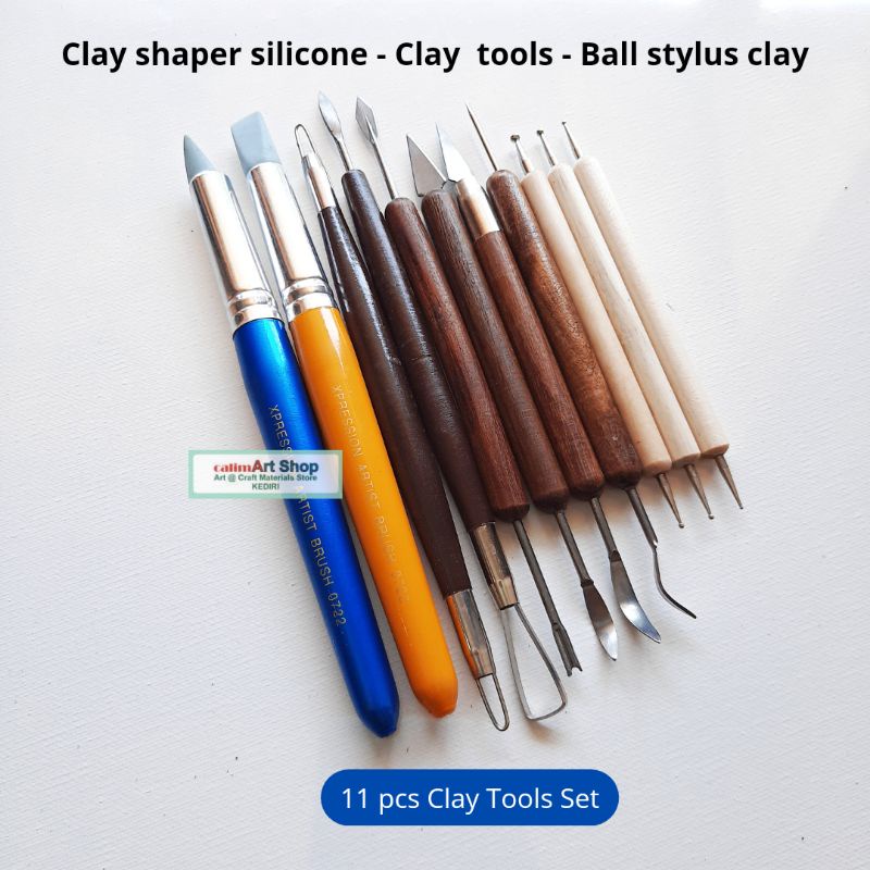 Alat Das Clay Tools Set 11 pcs Lengkap