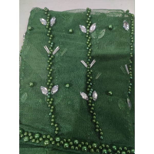 (NEW)slayer pengantin diamon/kerudung akad-Jotol