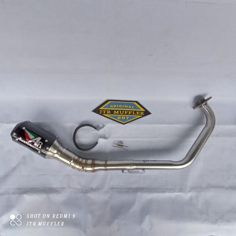 Knalpot Austin racing Underbelly kolong Vixion R15 v2 v3 Xabre Gsx r150 cbr 150r