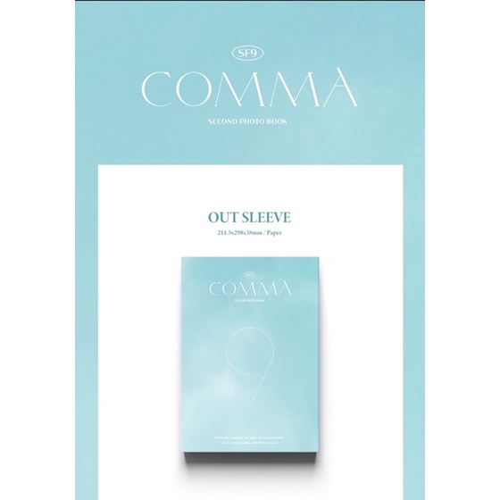 PO OFFICIAL SF9 2nd Photobook Comma