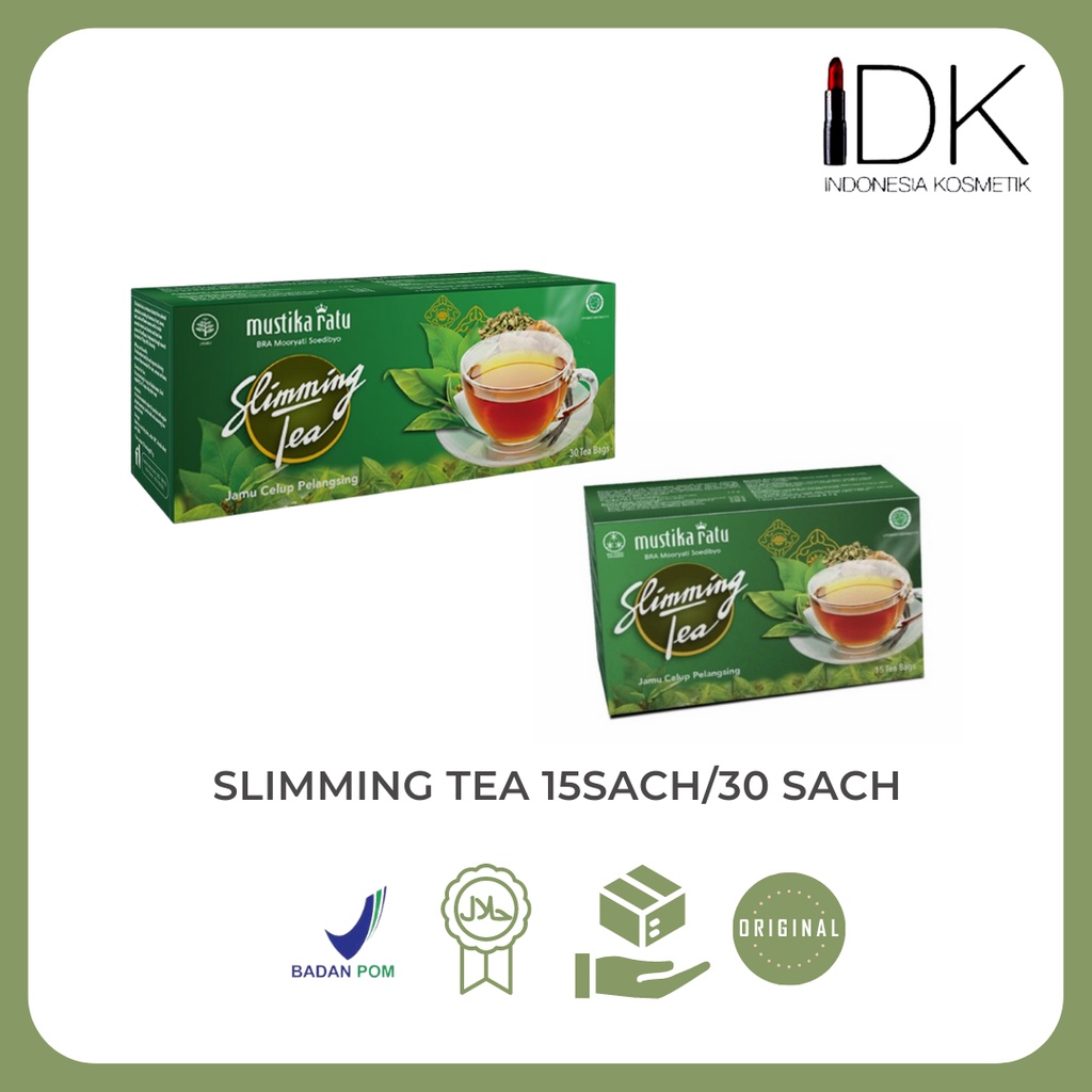 

Mustika Ratu Slimming Tea Hijau 15Sachet/30Sachet