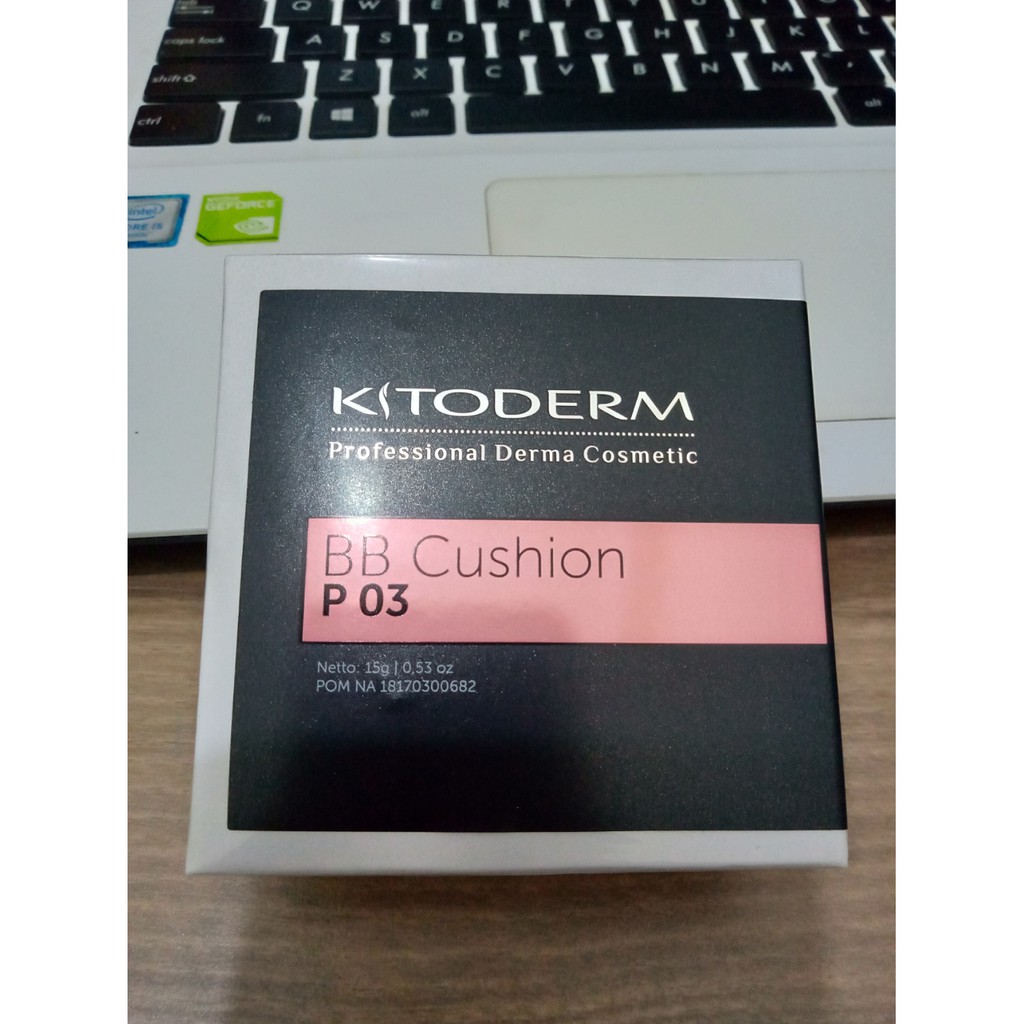 KITODERM BB CUSHION | BB CREAM AIR CUSHION GLOWING BPOM | BB CREAM COMPACT