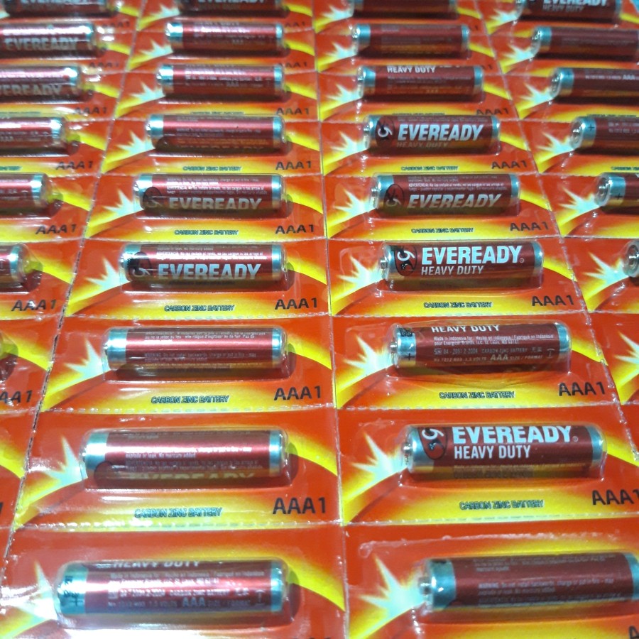 BATERAI EVEREADY AAA /BATERAI REMOT/TIMBANGAN/JAM/DLL (1pcs) ORIGINAL