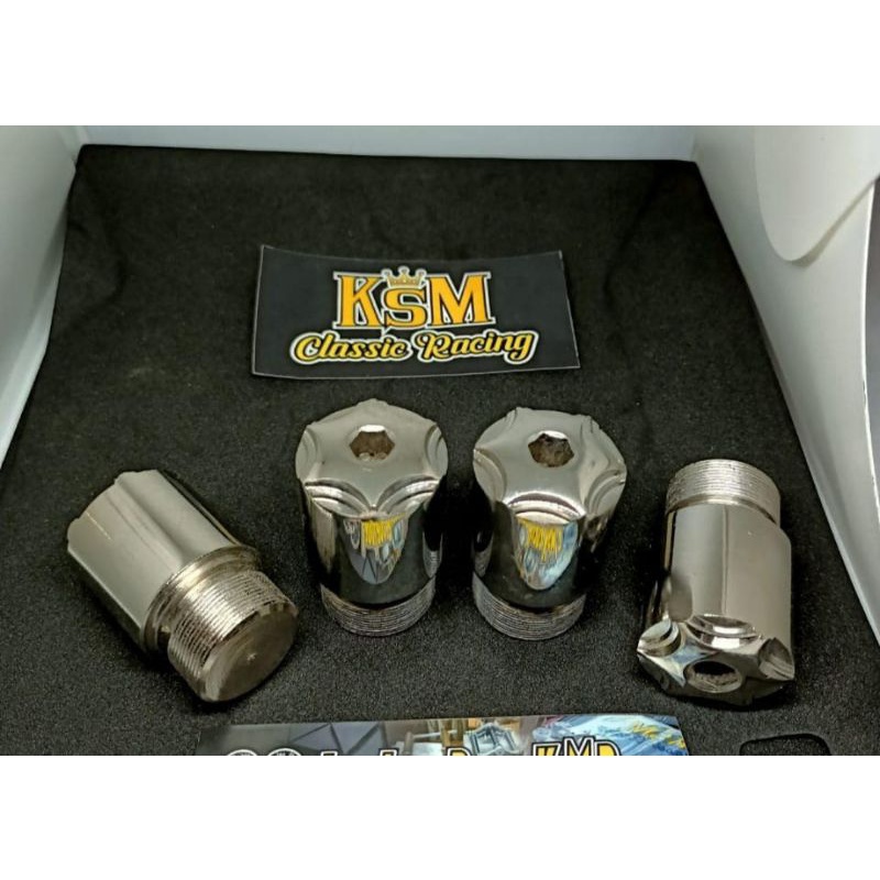 peninggi shok depan/tutup shok depan /sambungan shok depan/linggisan/ Gl pro 5cm (bahan besi )