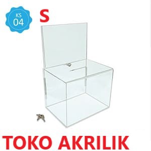 

Acrylic Kotak Saran Akrilik KS04S #BISAGOJEK