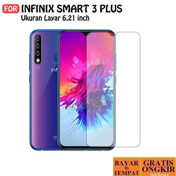 Tempered Glass Infinix Smart 3 Plus Premium Quality Anti Gores Kaca