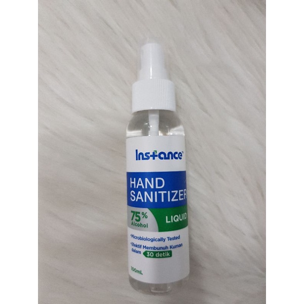 Instance Hand Sanitizer Spray Liquid 100ml