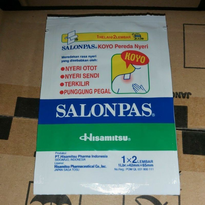 Salonpas Renteng 10 x 2s