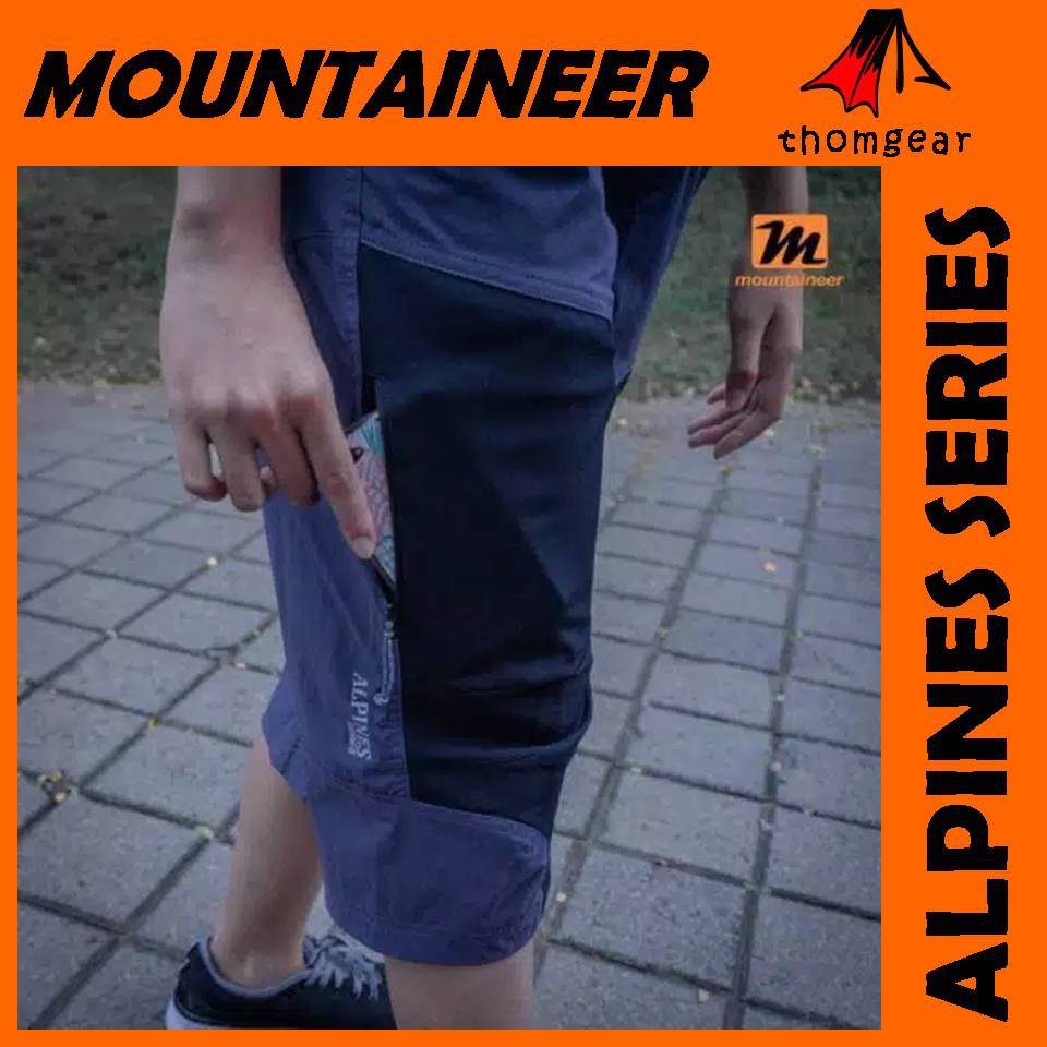 Mountaineer Alpines Celana Gunung Sirwal Bawah Lutut 7/8 Thomgear Paiton Probolinggo