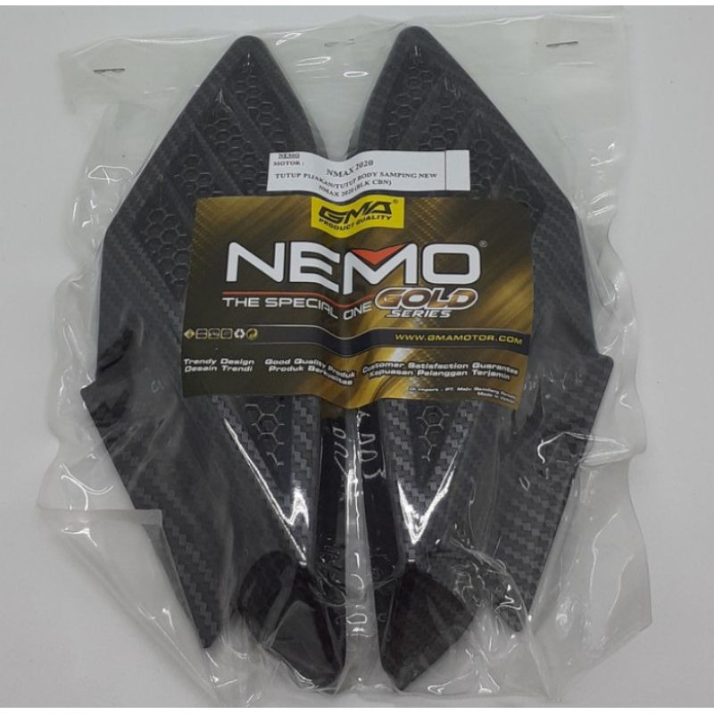 Cover  tutup body samping carbon Yamaha Nmax 2020