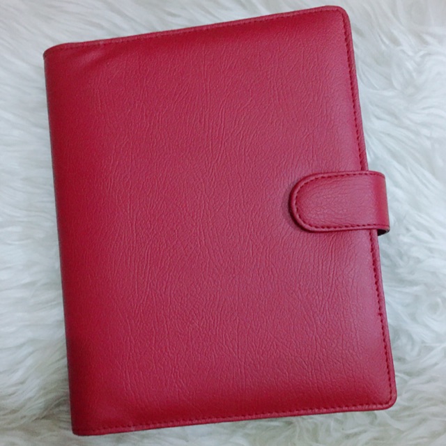 

Binder Kulit Polos Merah