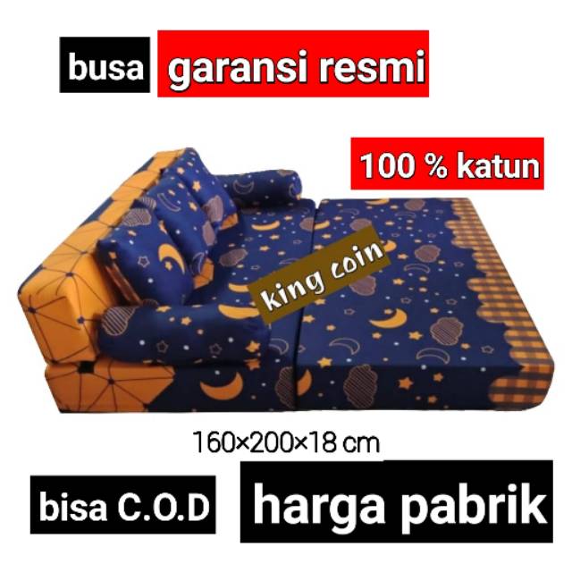 New sofa bed kasur lipat kasur lantai kursi sofa ruang tamu busa cod model inoac  minimalis