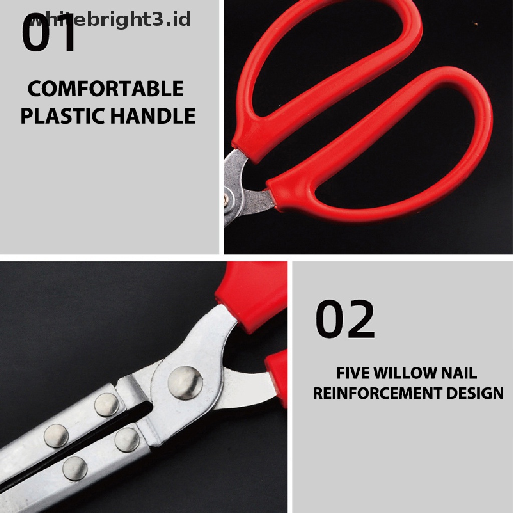 {whitebright3.id} Pincers Loach Eel Crab Trap Fish Traps Carbon Clip Pliers Clamp Razor Clamp ,