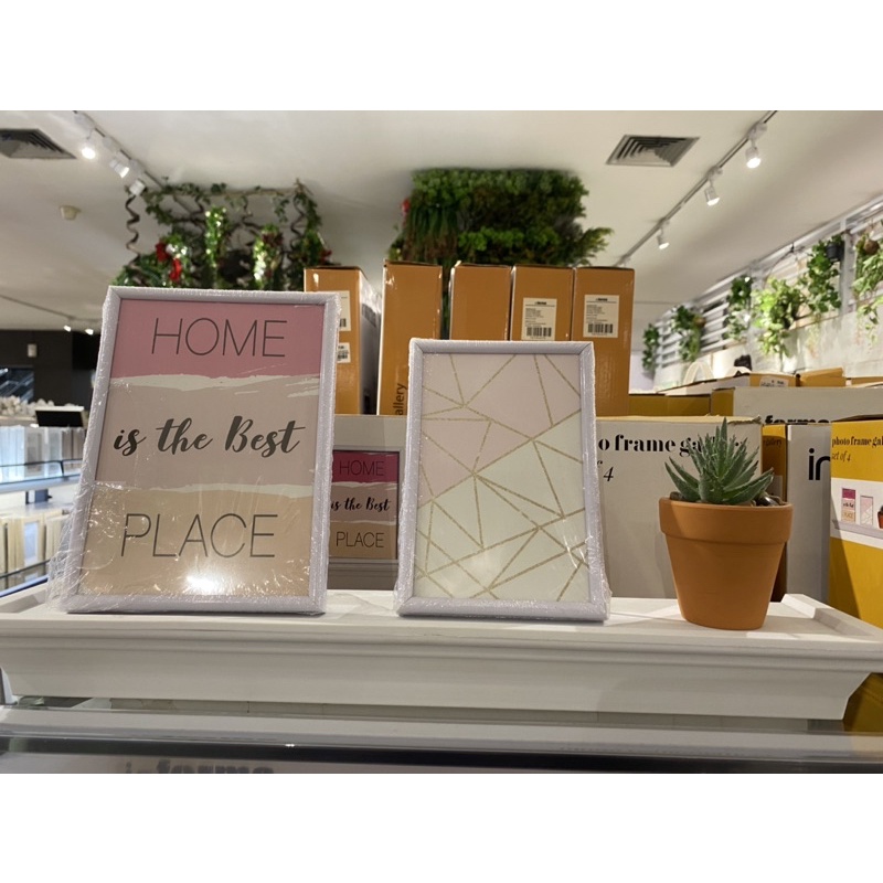 INFORMA PHOTO FRAME GALLERY SET OF 4 (1 SET FOTO FRAME DECO)