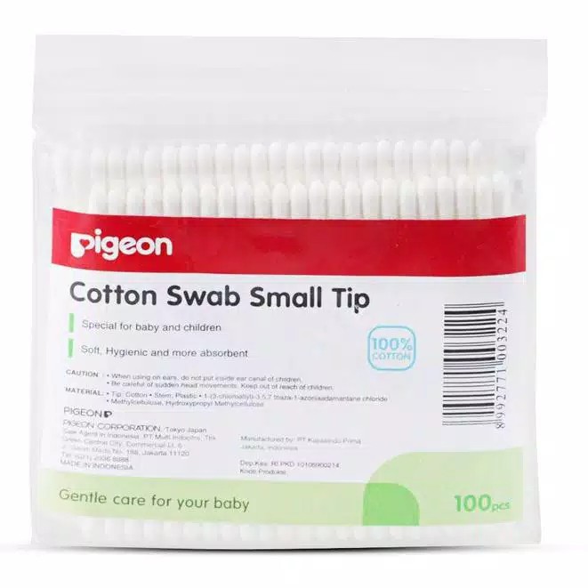 PIGEON COTTON SWAB 100'S SMALL TIP / PR061504