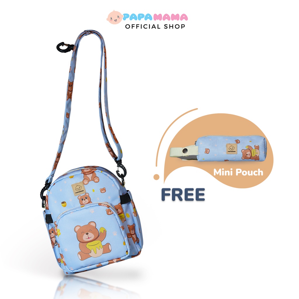 MOS Papamama 2004 Enzo Kid Mini Bag 2in1 The Bear