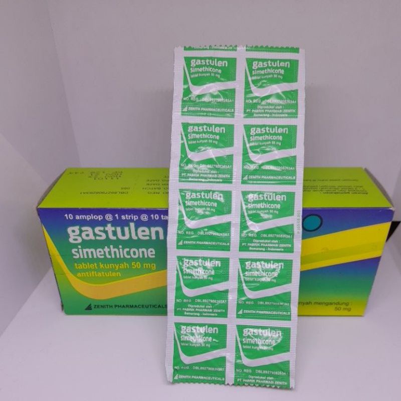 GASTULEN 50 mg 10 Tablet - Tablet Kunyah ED 09/24