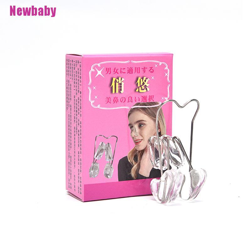 [Newbaby] Nose Up Lifting Shaping Shaper Orthotics Clip Beauty Nose Slimming Massager