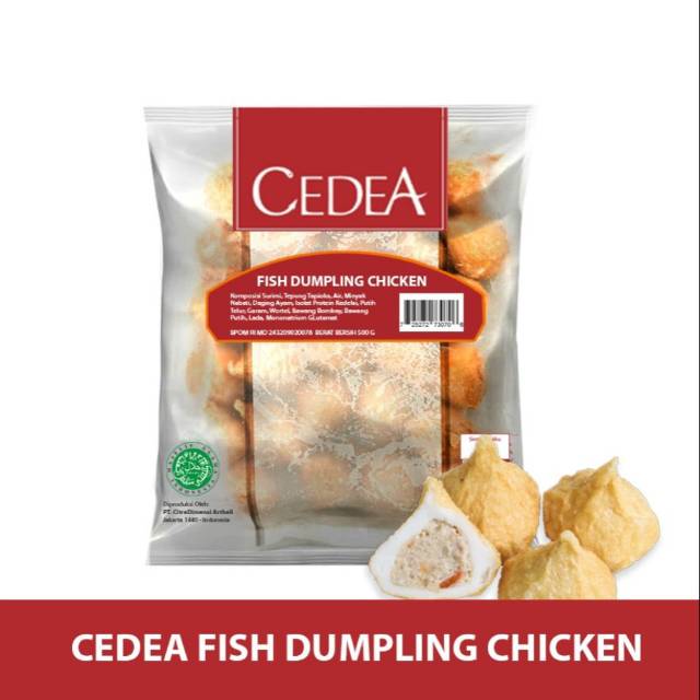 Cedea Fish Dumpling Chicken 500 gr