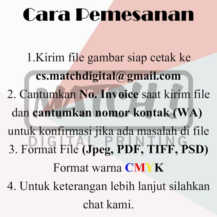 Cetak Banner 60x80 Untuk Tripod Murah, Ritrama + KDboard