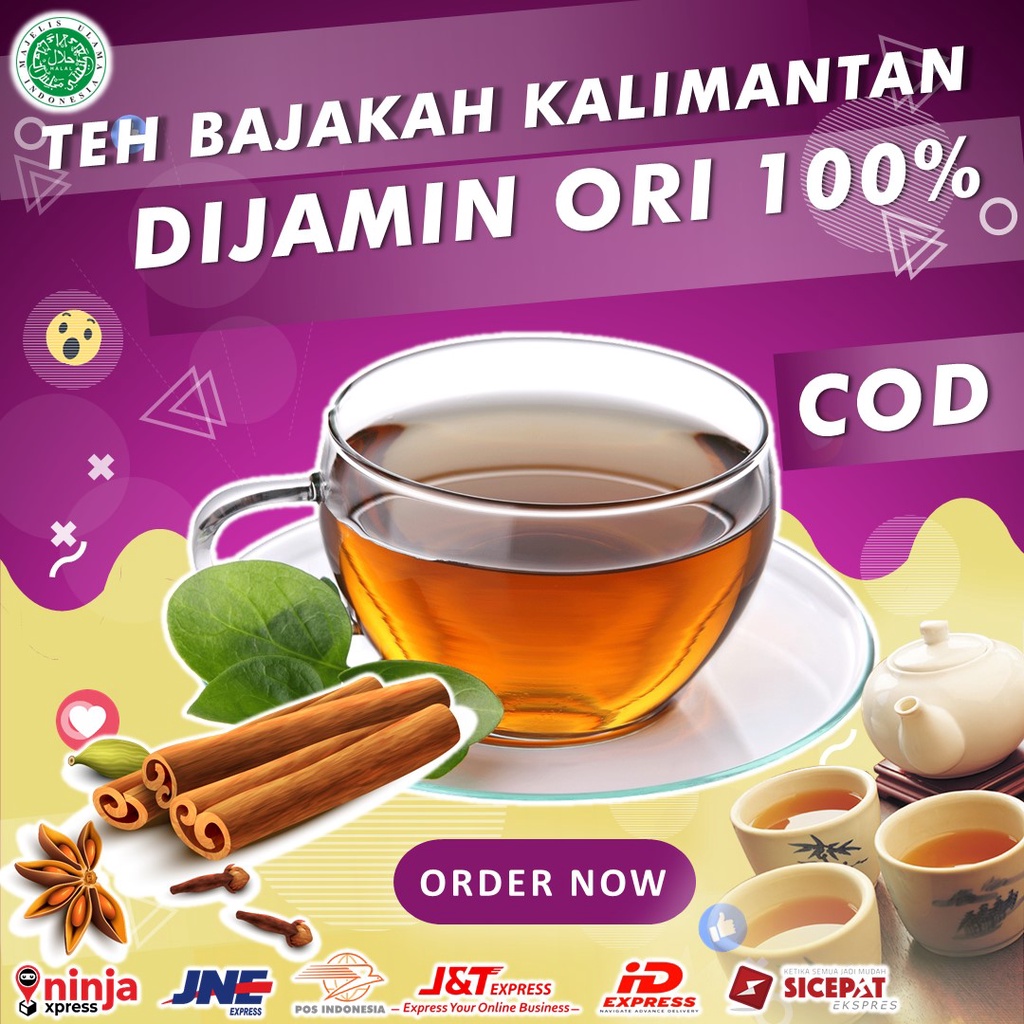 

Teh Bajakah Kalimantan Kualitas TERBAIK Asli 100% Minuman Teh Herbal Untuk Kesehatan dan Meningkatkan Imut eh Maksudnya Imun he