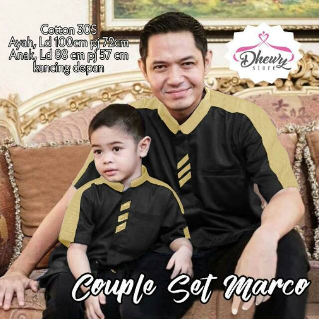  Couple  koko ayah  dan  anak  couple  kemeja  cotton bapak anak  