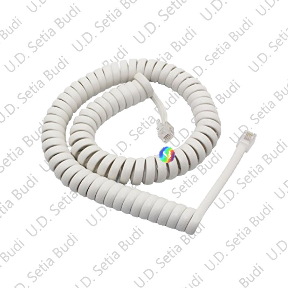 Kabel Spiral Handset Telephone