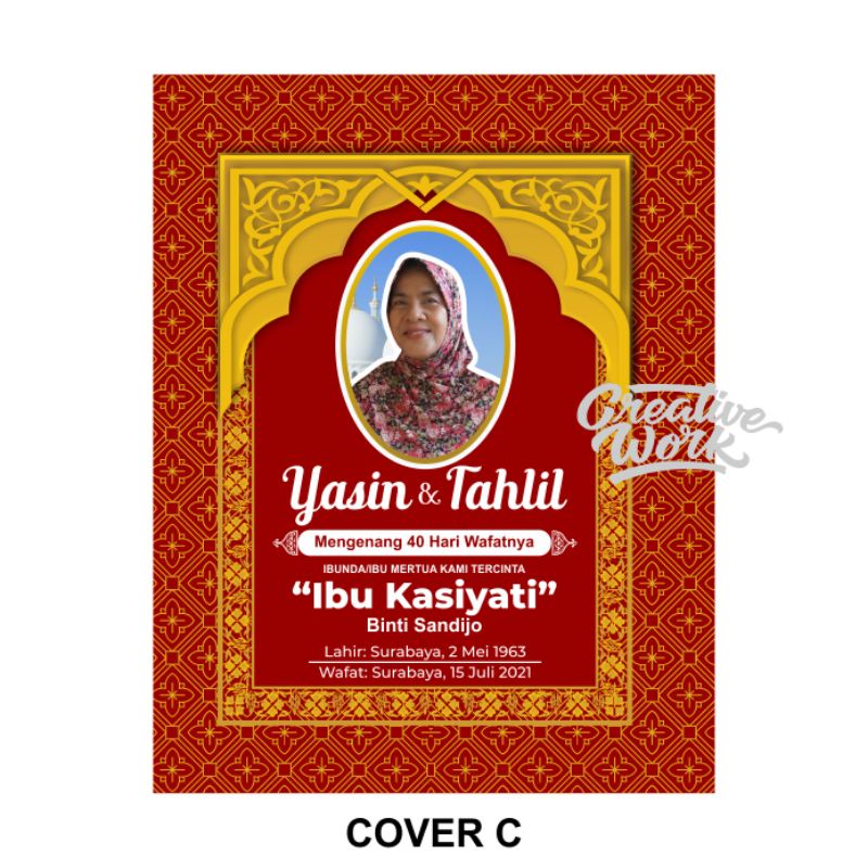 Buku Yasin Tahlil Hard Cover