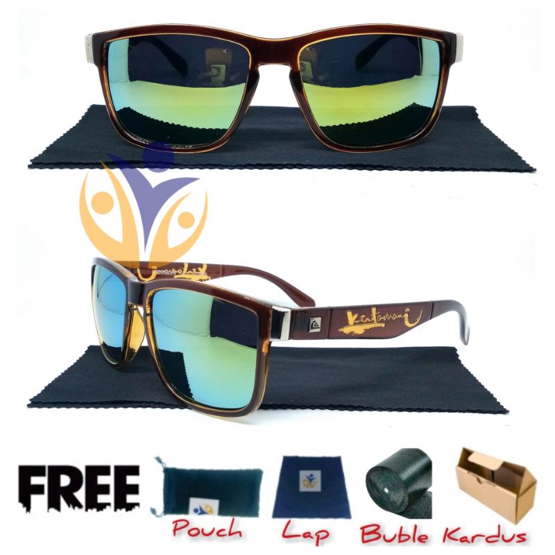 Kintamani kacamata hitam pria keren trendy polarized uv protection