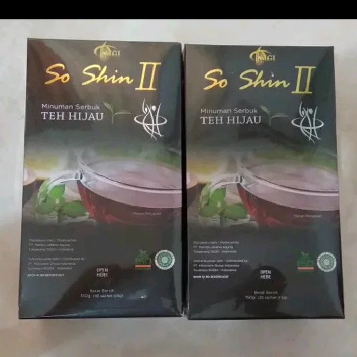 

Soshin 2 ORIGINAL % Minuman tea diet herbal